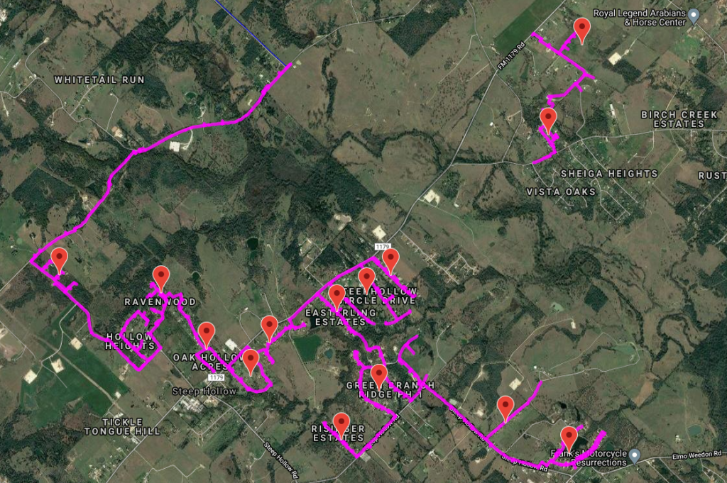 Brazos Wifi in Texas recently adopted VETRO FiberMap