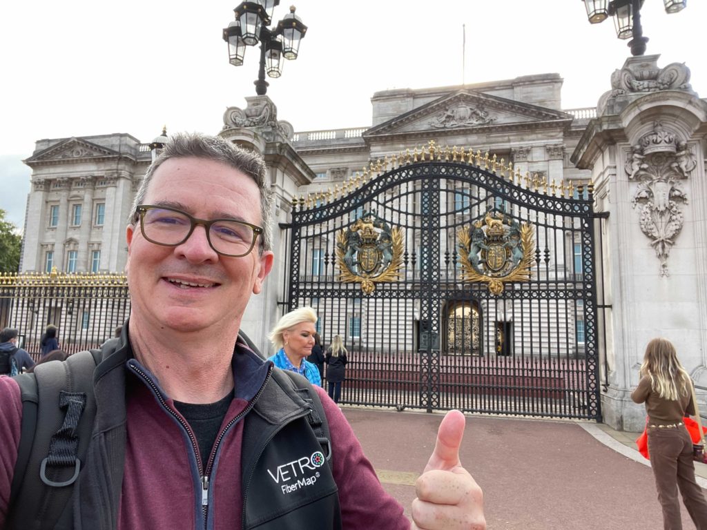 VETRO CEO Will Mitchell saw the sights of London on his daily rounds