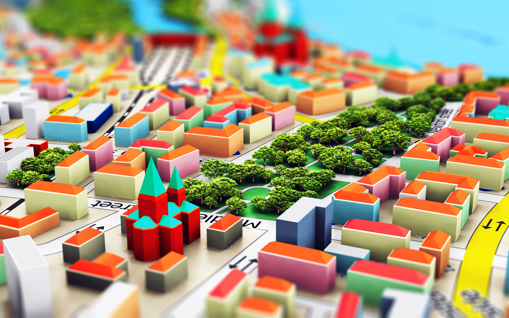 American Community Represented in Blocks